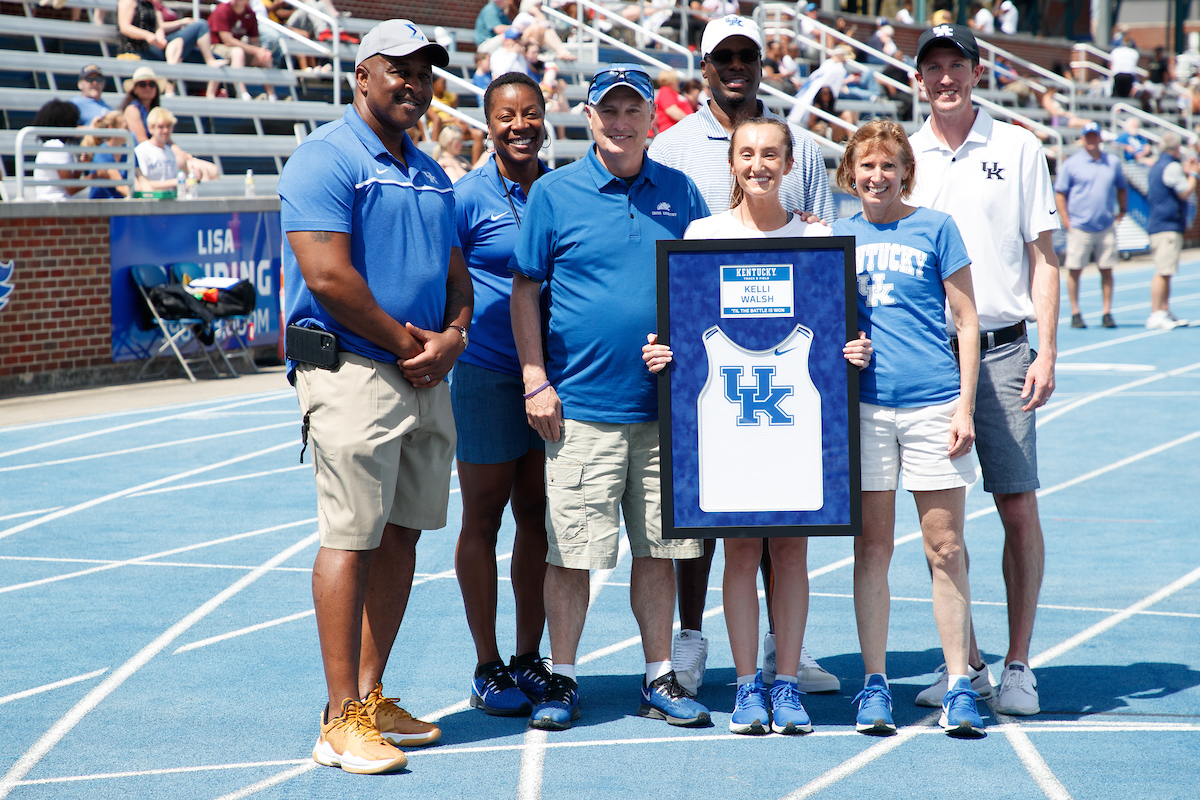 Kelli Walsh.

Day two of the Kentucky Invitational. Senior Day.

Elliott Hess | UK Athletics