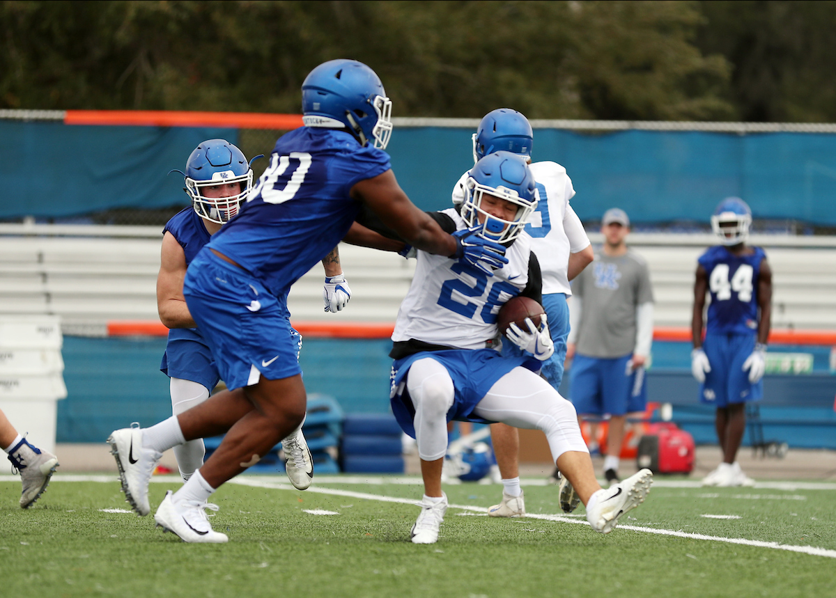 Bowl Practice Day 3.

Photo by Britney Howard  | UK Athletics
