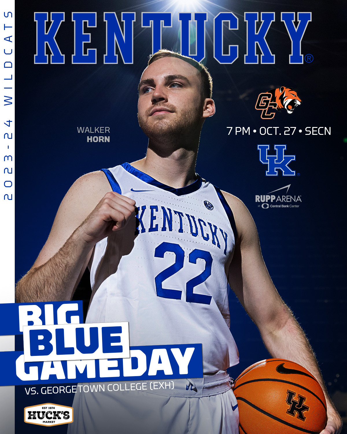 Listen and Watch UK Sports Network Radio Coverage of Kentucky Men's Basketball vs Georgetown (Exhibition)