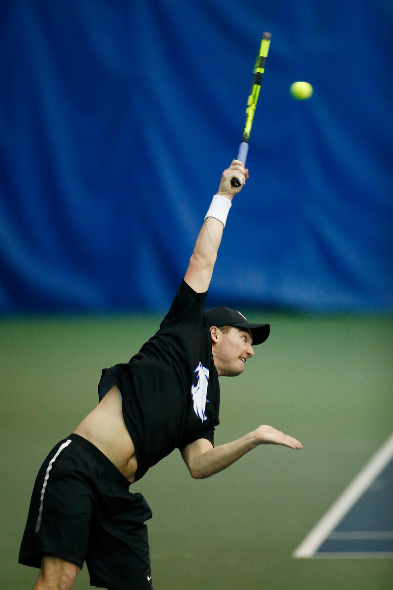 Trey Yates.

The University of Kentucky men?s tennis squad in action against EKU on Friday, January 19th, 2018, at the Hilary J. Boone Center in Lexington, Ky.

Photo by Quinn Foster I UK Athletics