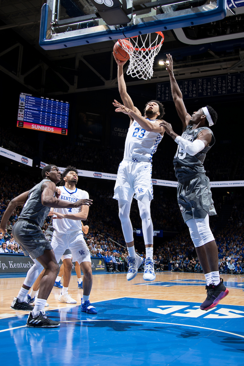 Kentucky men?s basketball defeated Mississippi State 76-55.

Photo by Chet White | UK Athletics
