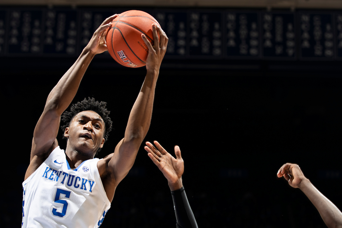 Immanuel Quickley.

The University of Kentucky men's basketball team beats South Carolina 76-48.

Photo by Chet White| UK Athletics