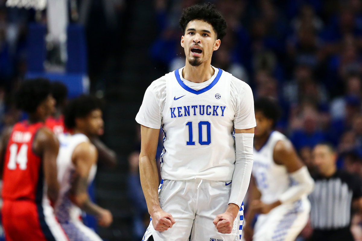 Johnny Juzang.

UK beat Ole Miss 67-62.

Photo by Chet White | UK Athletics