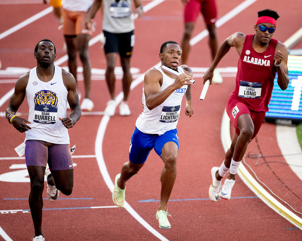 Kennedy Lightner.

Day one. NCAA Track and Field Outdoor Championships.

Photo by Chet White | UK Athletics