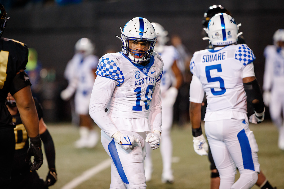 Jacquez Jones

Kentucky beats Vandy, 34-17.

Photo by Jacob Noger | UK Athletics