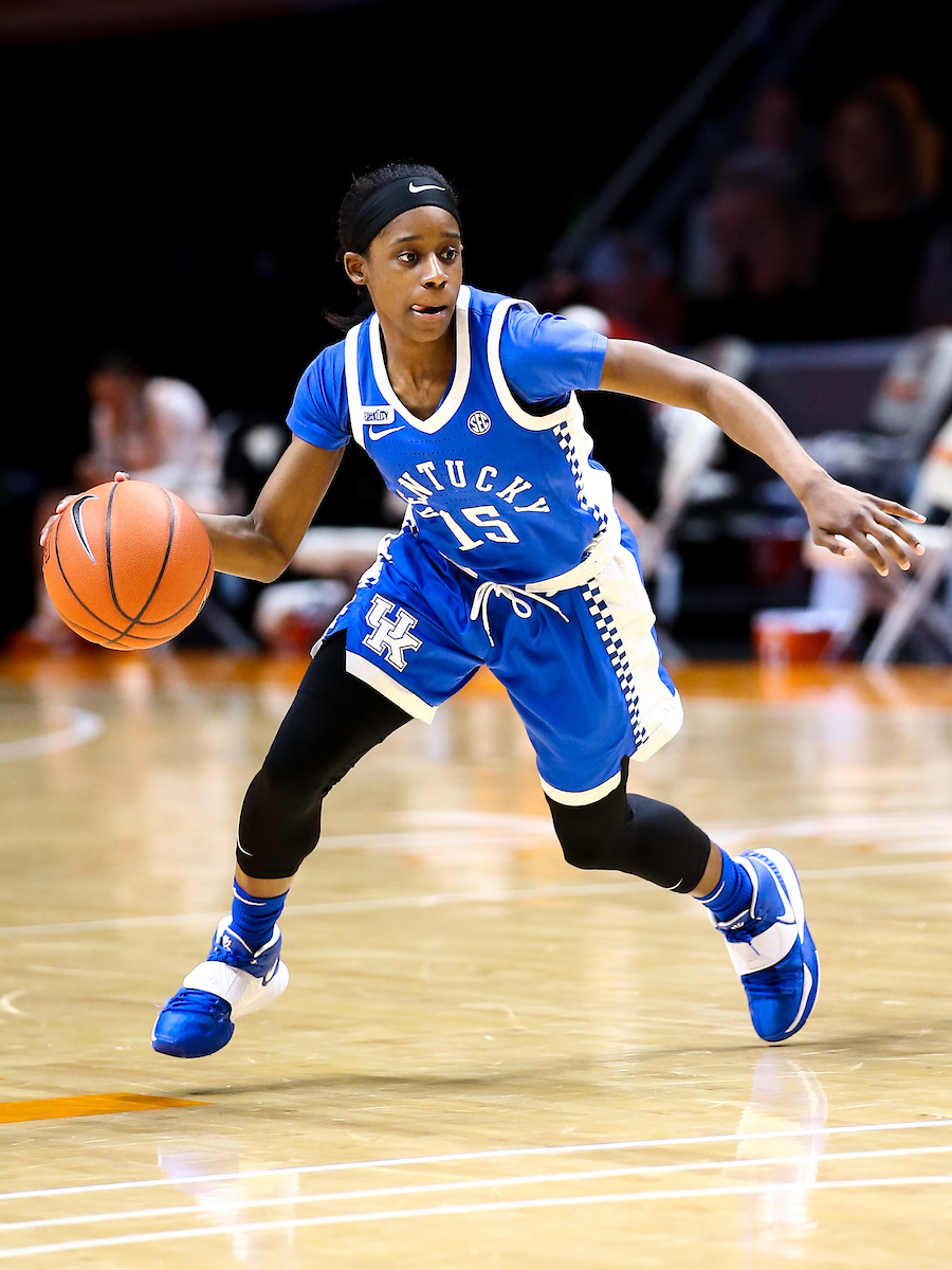 Chasity Patterson. 

Kentucky loses to Tennessee 70-53.

Photo by Eddie Justice | UK Athletics