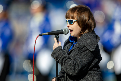 Marlana VanHoose. 

Kentucky beat New Mexico State 56-16.

Photo By Barry Westerman | UK Athletics