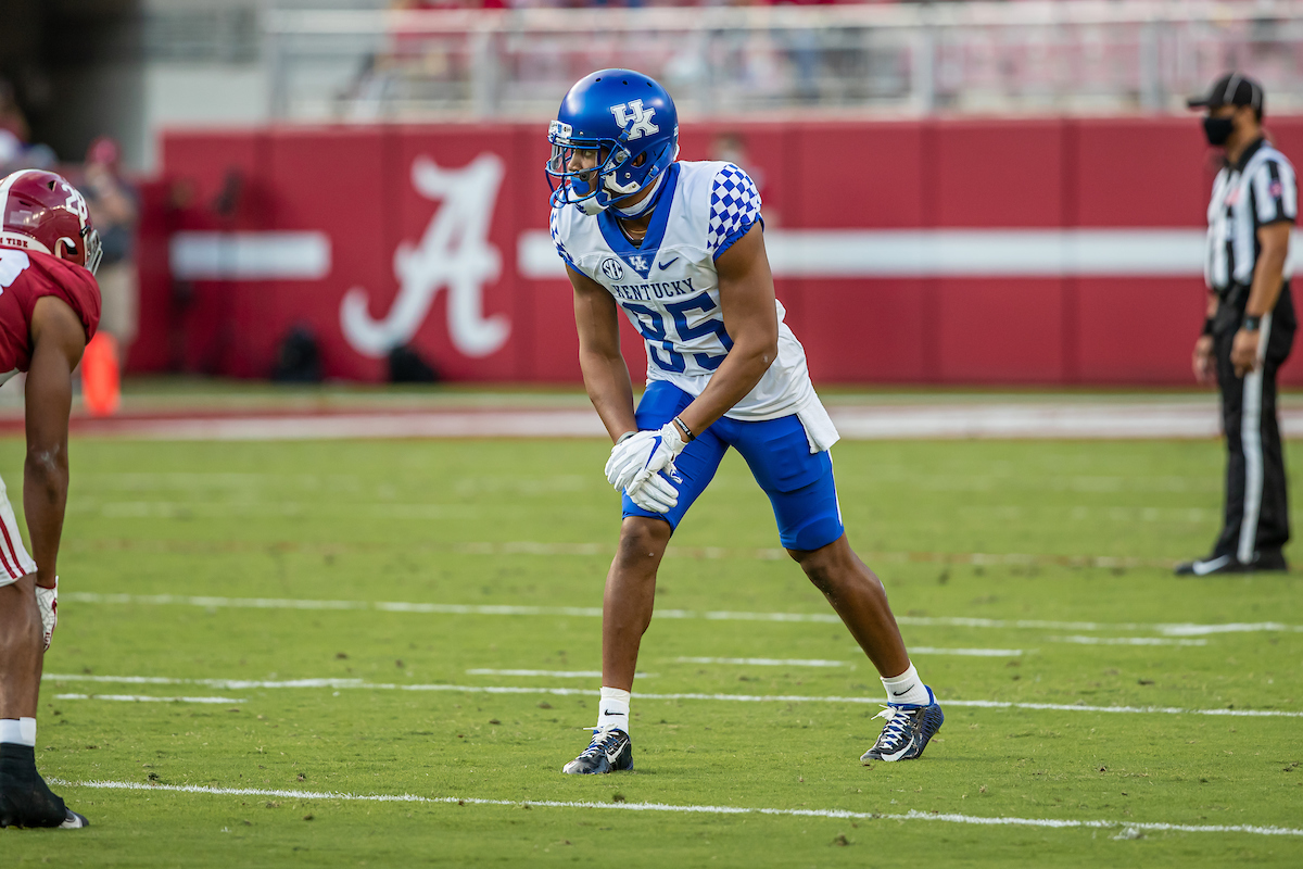 Bryce Oliver

Alabama defeats Kentucky 63-3

Photo By Brian Moriarty | UK Football