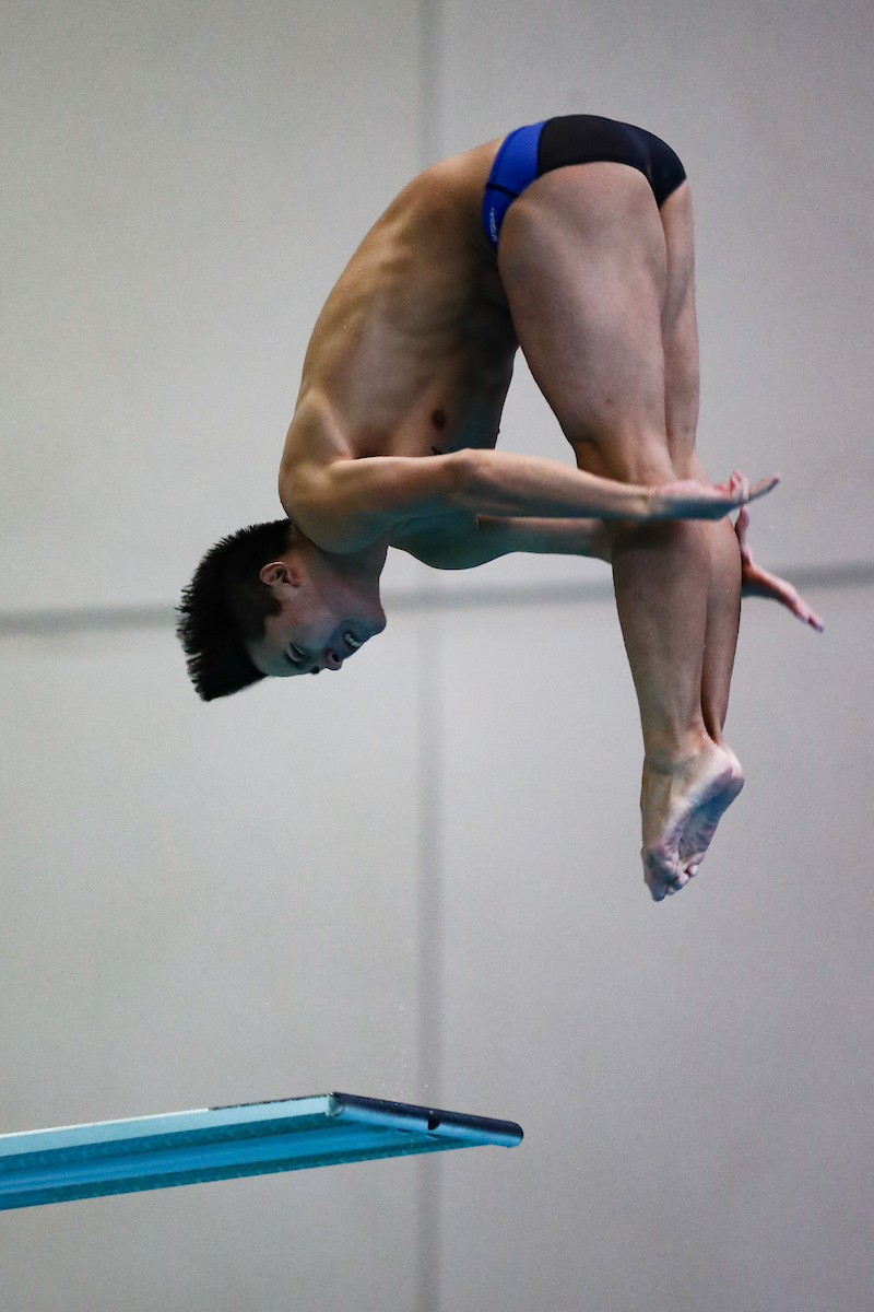The UK men's and women's swim and drive teams beat Louisville on Senior Day at the Lancaster Aquatic Center on Saturday, January 26, 2019.

Photo by Elliott Hess | UK Athletics