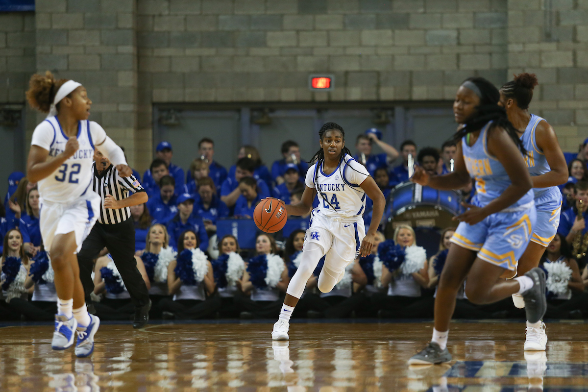 Taylor Murray.

UK women's basketball beat Southern 91-41.

Photo by Hannah Phillips | UK Athletics