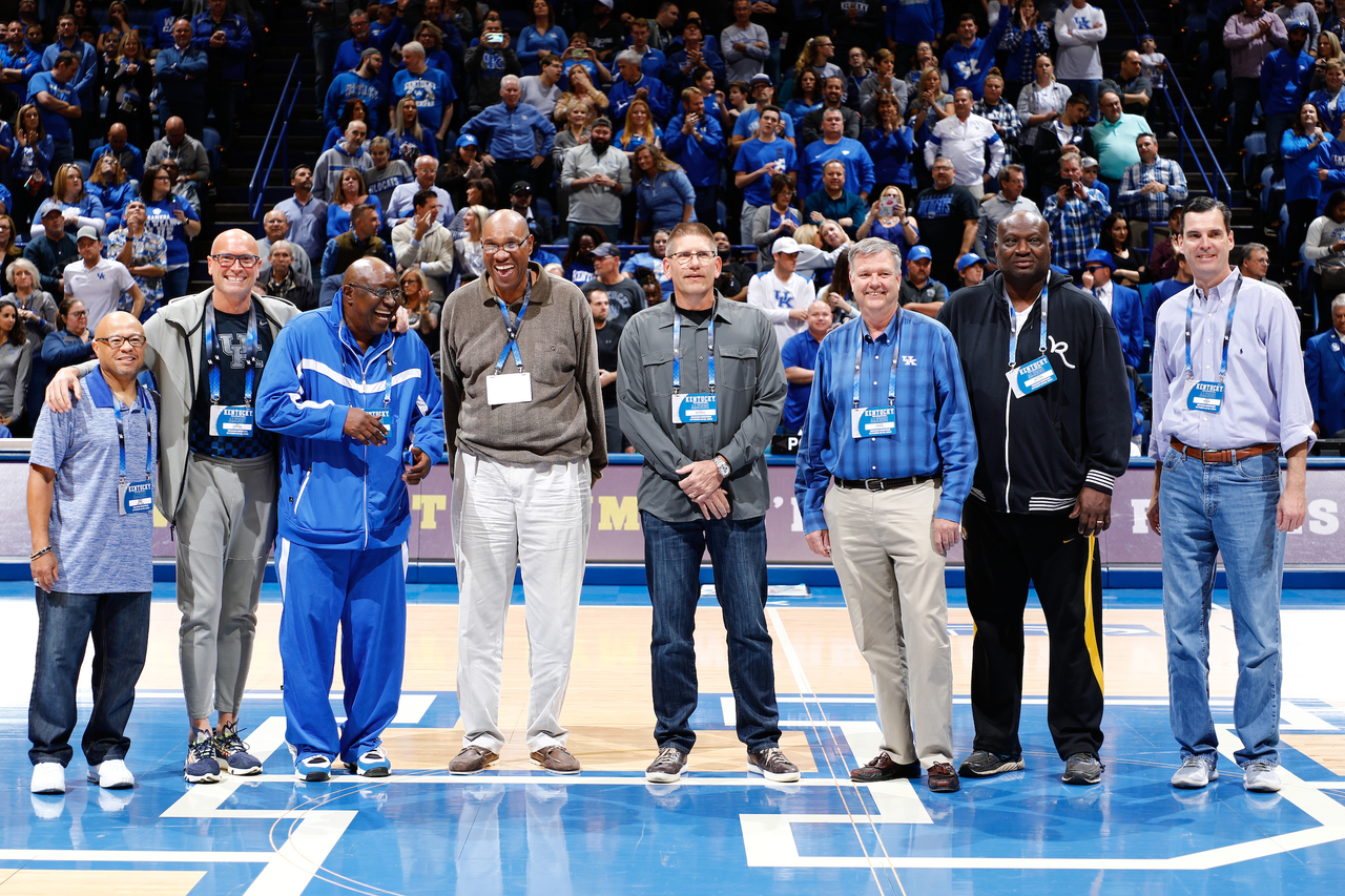 1980s slass.

Blue-White Game.

Photo by Elliott Hess | UK Athletics