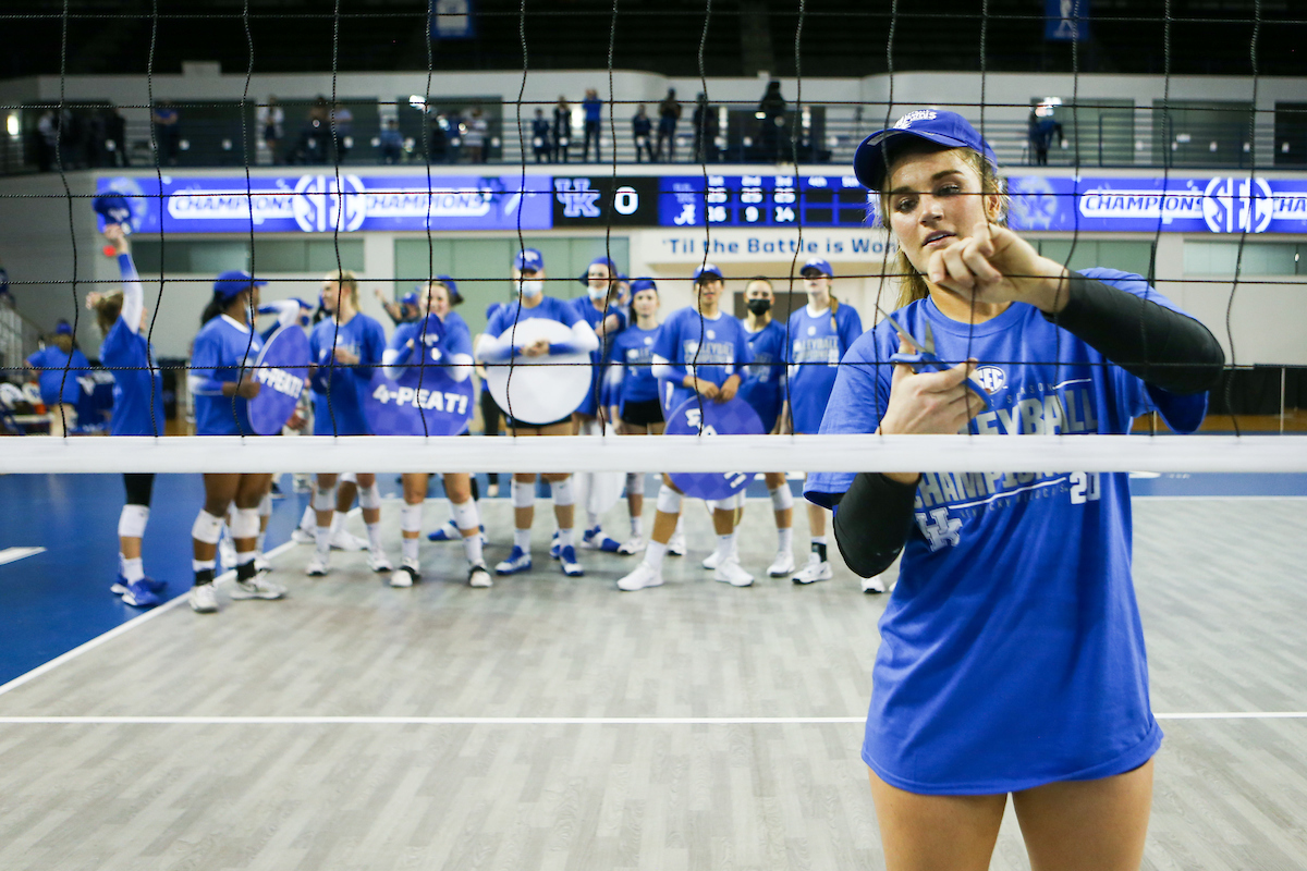 Gabby Curry.

Kentucky sweeps Alabama 3-0 and wins SEC Championship.

Photo by Hannah Phillips | UK Athletics