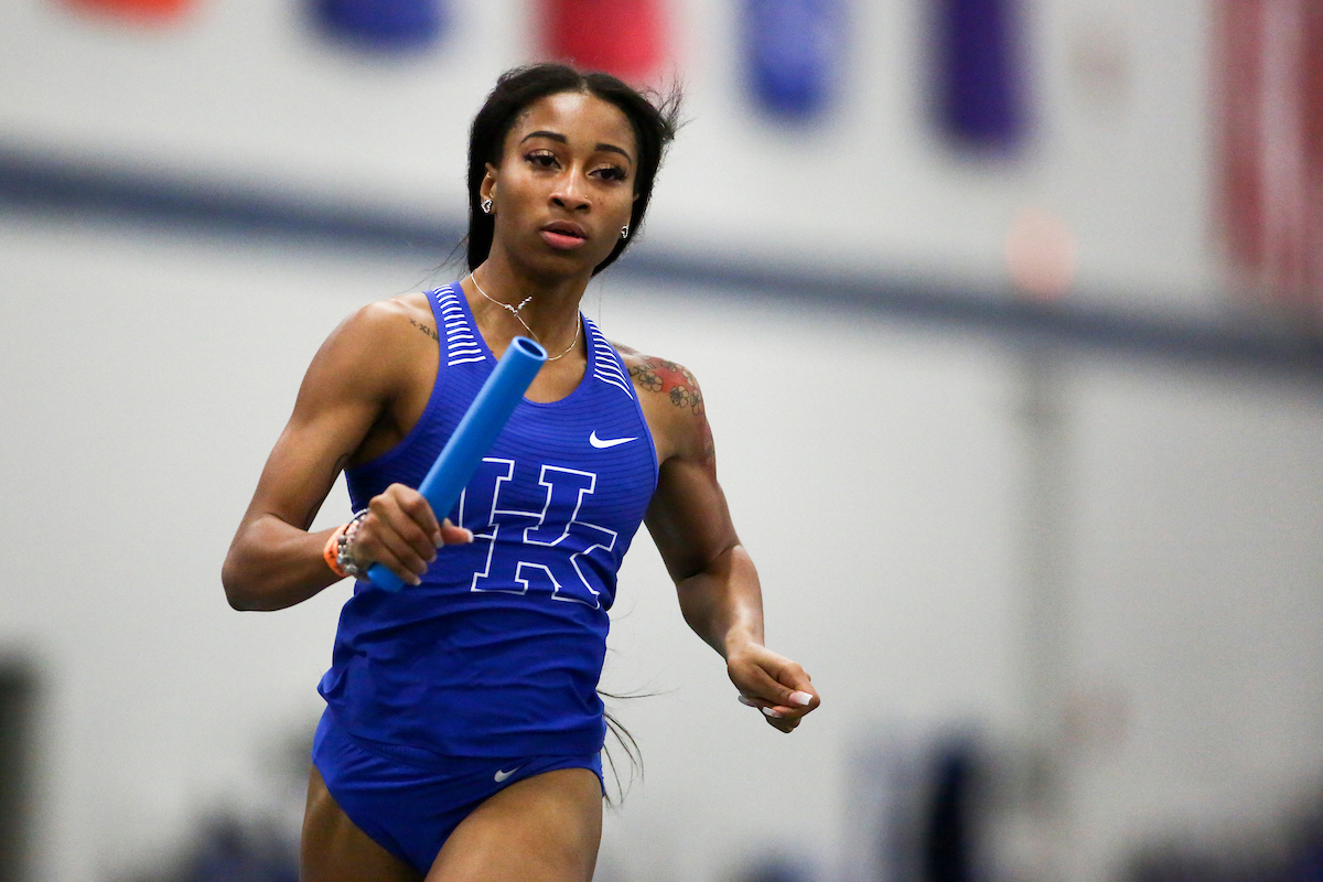 Faith Ross.

Jim Green Invitational.

Photo by Hannah Phillips | UK Athletics