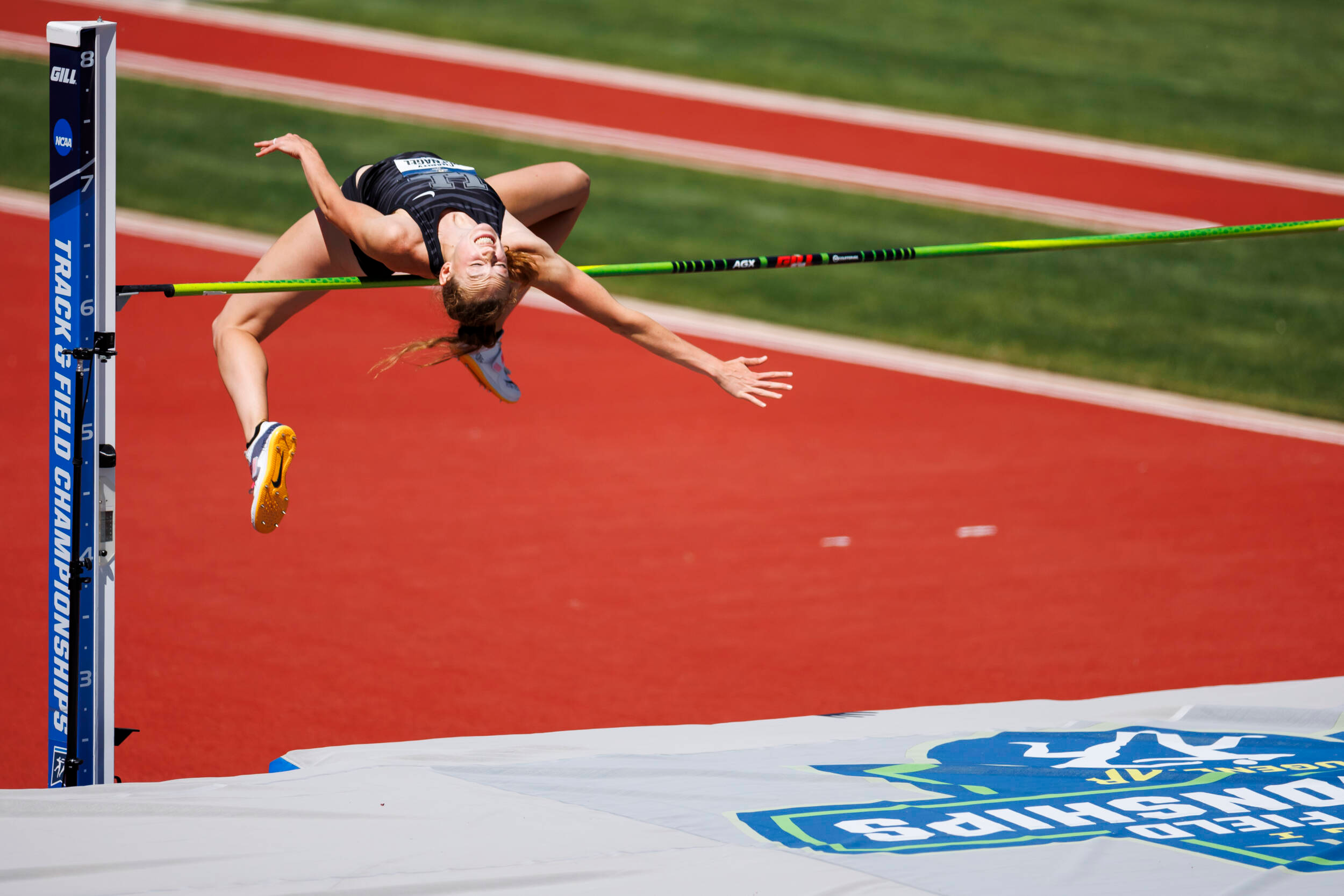 Charity Hufnagel Improves High Jump School Record at NCAA Outdoor Championships