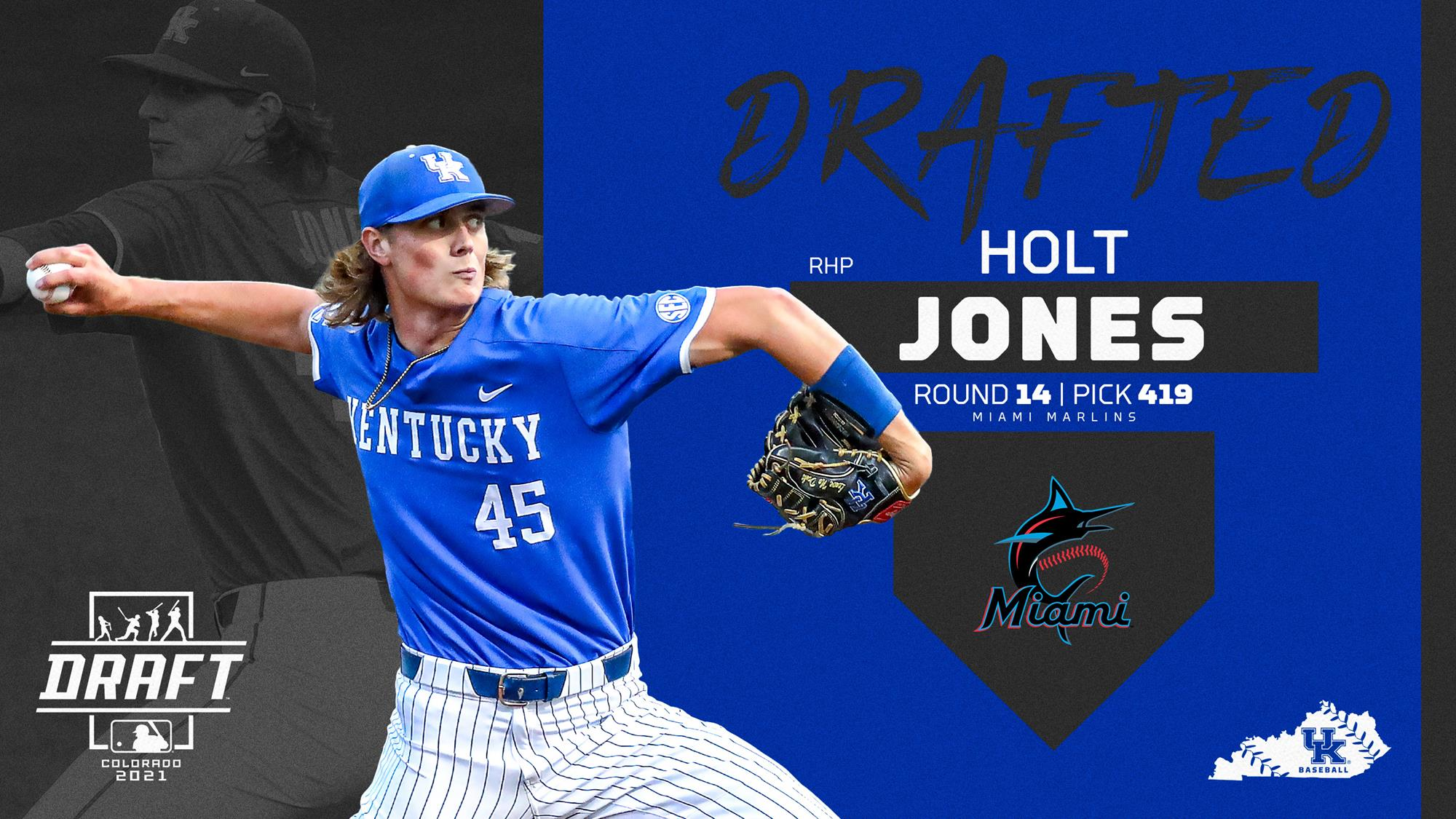 Holt Jones Selected in 14th Round of 2021 MLB Draft