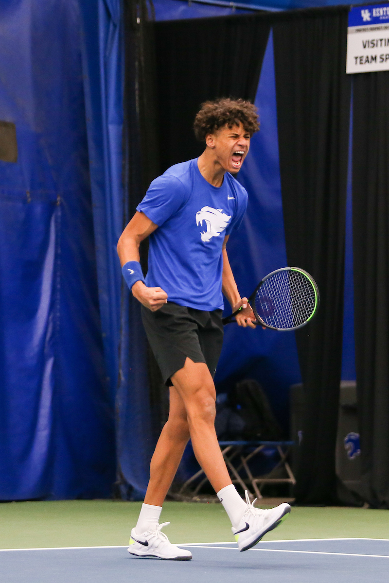 Gabriel Diallo.

Kentucky beats ETSU 5-2.

Photo by Hannah Phillips | UK Athletics