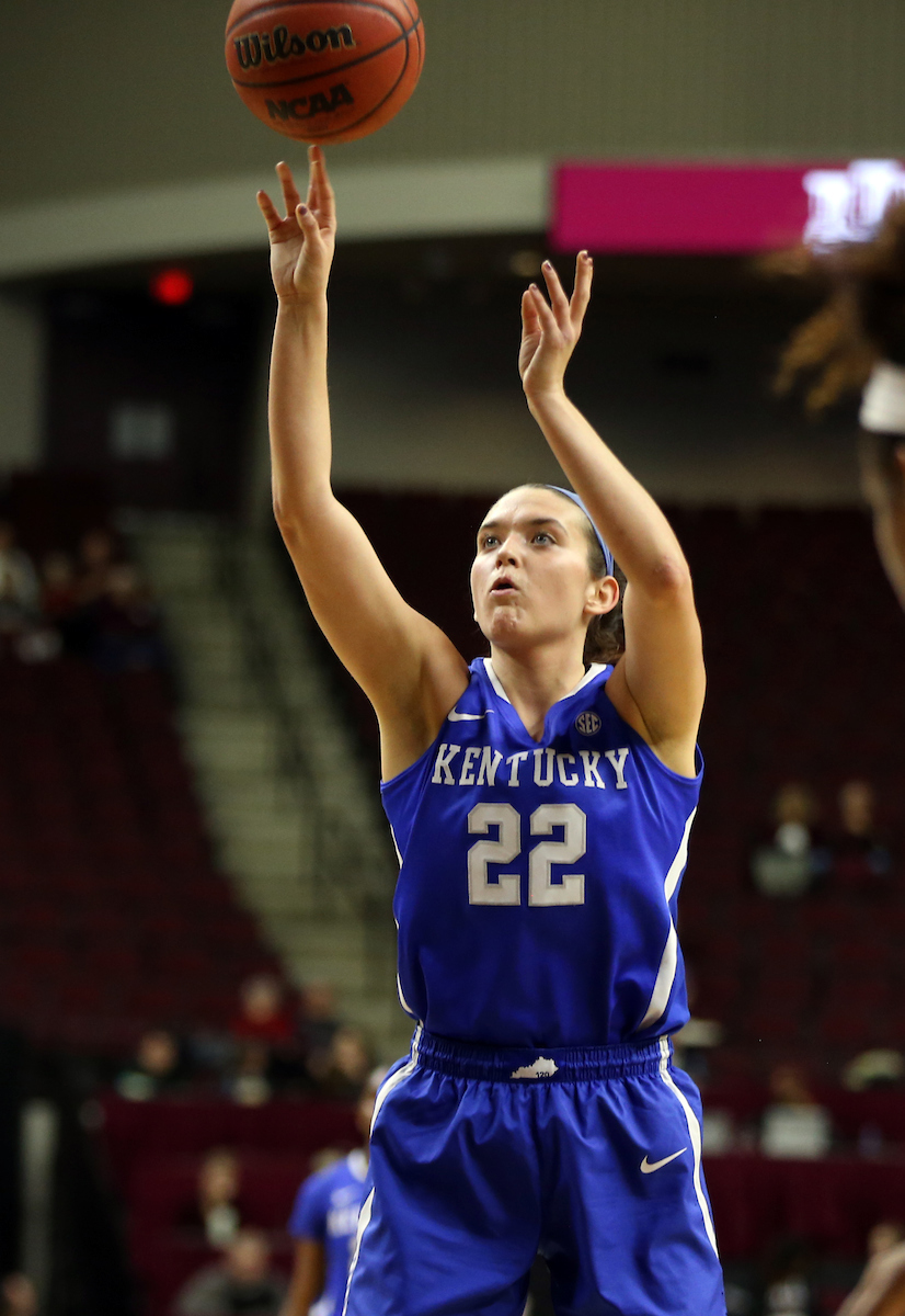 Makenzie Cann

The University of Kentucky women's basketball team falls to Texas A&M on January 4, 2018 at Reed Arena. 

Photo by Britney Howard | UK Athletics