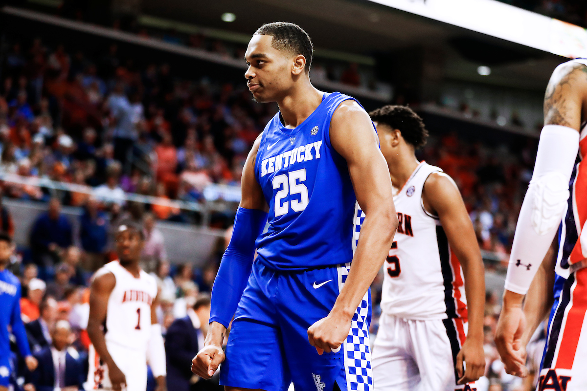 PJ Washington.

Kentucky beat Auburn 82-80 at Auburn Arena in Auburn, AL., on Saturday, January 19, 2019.

Photo by Chet White | UK Athletics