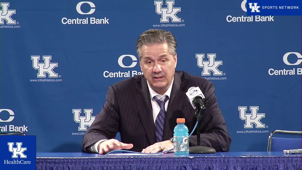 MBB: Coach Calipari - Alabama Postgame