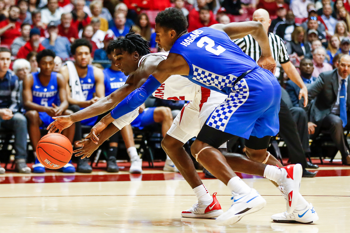 Ashton Hagans.

Kentucky falls to Alabama 77-75 on Saturday, January 5, 2019, at Coleman Coliseum in Tuscaloosa, AL.

Photo by Chet White | UK Athletics