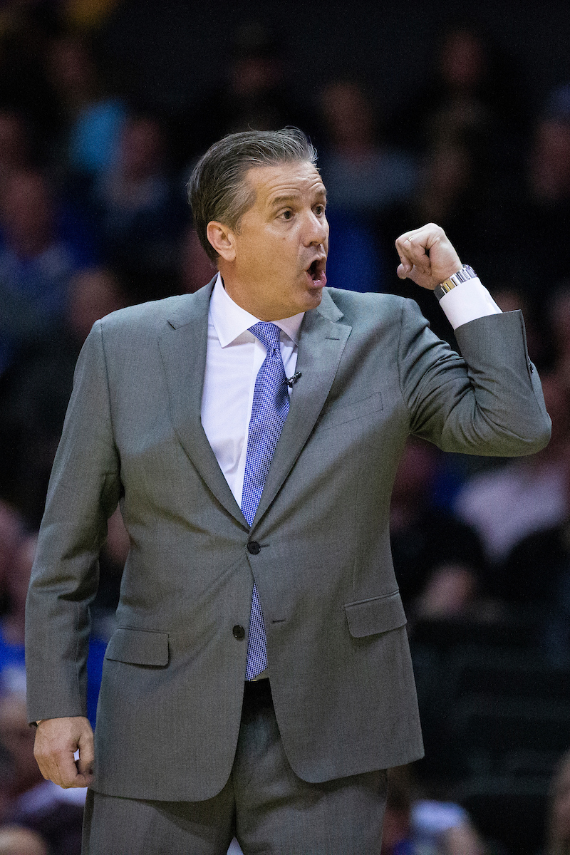John Calipari.

Kentucky beat Vanderbilt 87-52 on Tuesday, January 29, 2019, at Memorial Gym in Nashville, TN.

Photo by Chet White| UK Athletics