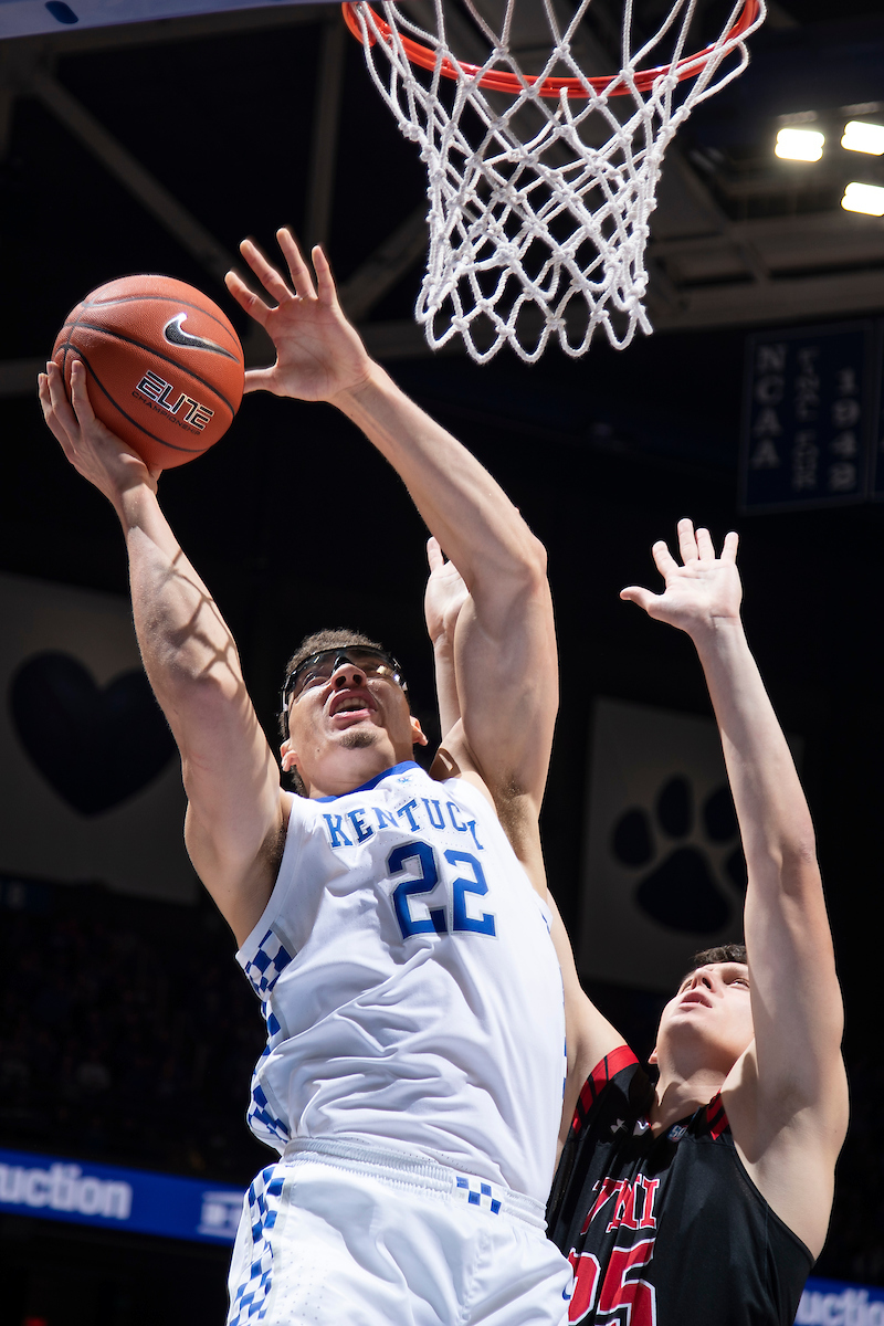 Reid Travis.

UK beats VMI 92-82 at Rupp Arena.

Photo by Chet White | UK Athletics