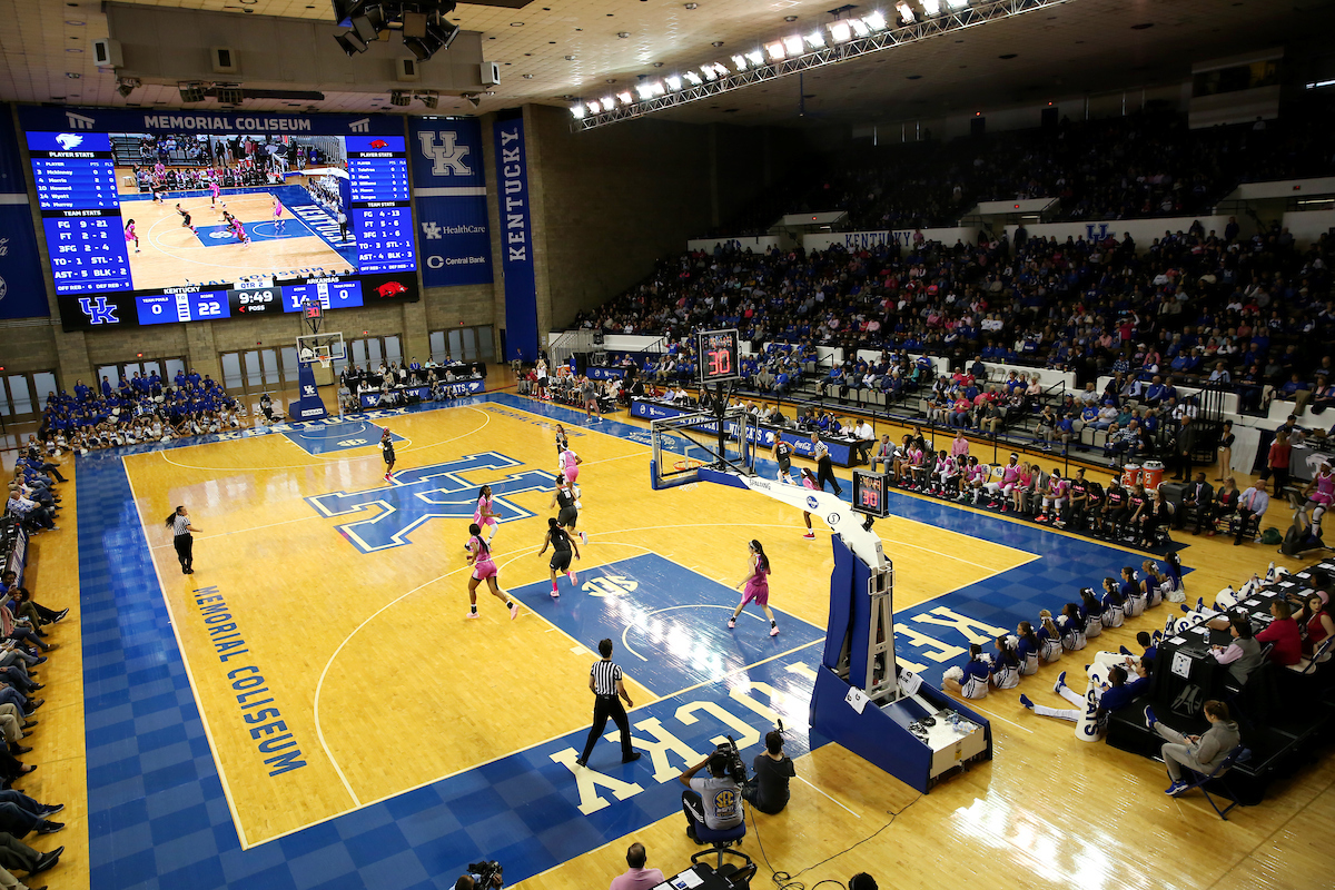 Memorial Coliseum

The UK Women's Basketball team beat Arkansas.
Photo by Britney Howard | UK Athletics