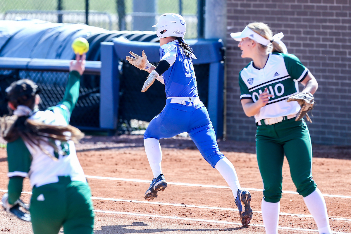 Kayla Kowalik.

Kentucky defeats Ohio 16-8.

Photo by Sarah Caputi | UK Athletics