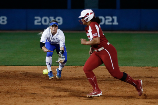 Erin Coffel.

Kentucky loses to Oklahoma 9-1.

Photos by Chet White | UK Athletics