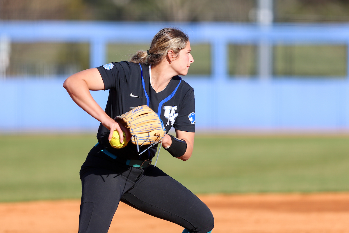 MIRANDA STODDARD.

Kentucky wins both matches against Dayton.

Photo by Hannah Phillips | UK Athletics