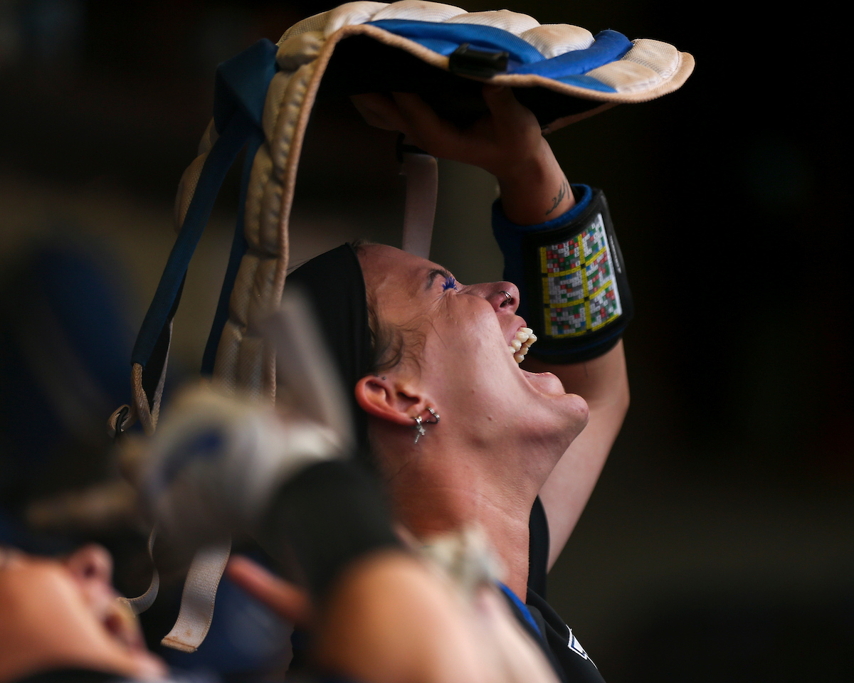 Kayla Kowalik.

Kentucky defeats Virginia Tech 5-4.

Photo by Grace Bradley | UK Athletics