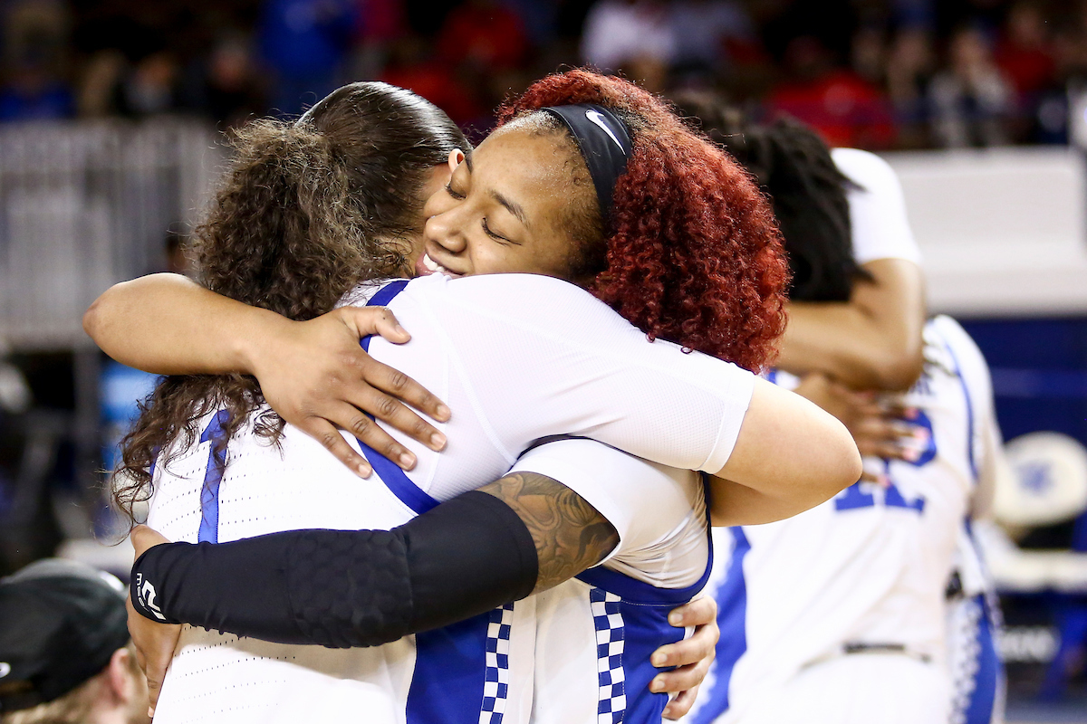 Jaida Roper.

Kentucky beat Georgia 88-77.

Photo by Hannah Phillips | UK Athletics