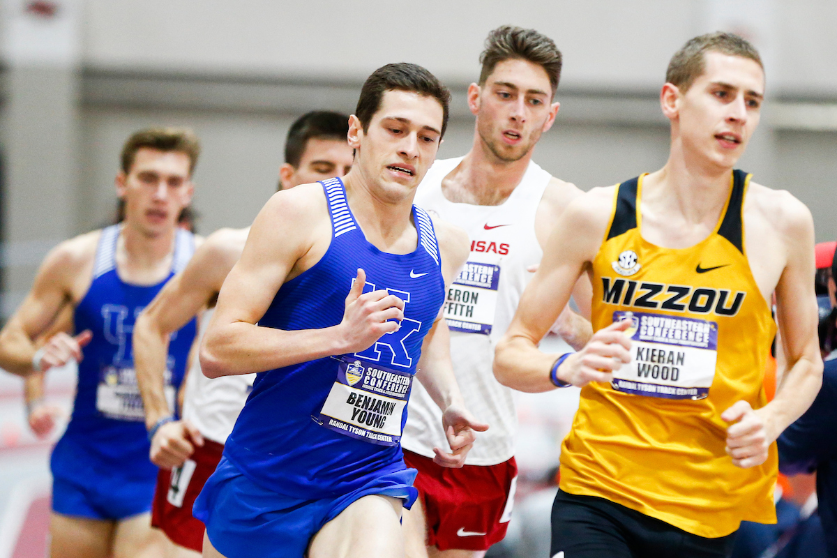 Ben Young.

Day two of the 2019 SEC Indoor Track and Field Championships.

Photo by Chet White | UK Athletics