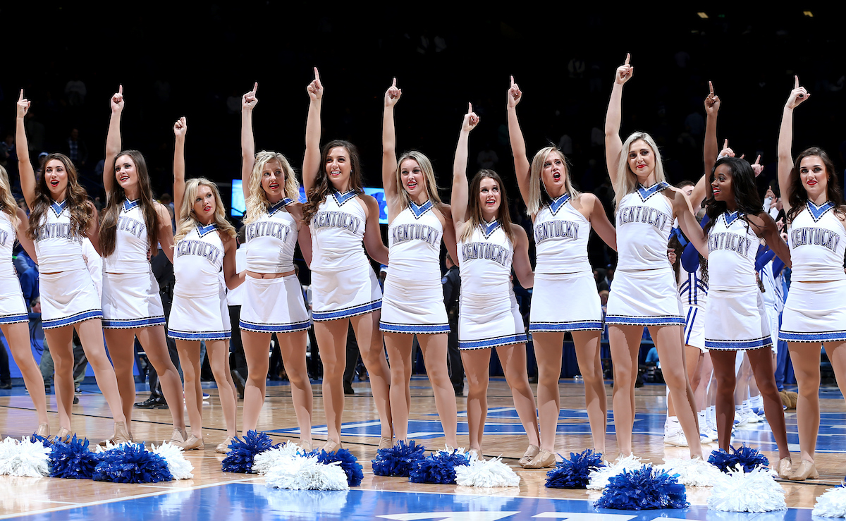 UK Cheerleaders

The University of Kentucky men's basketball team defeats Mississippi State 78-65 on Tuesday, January 23, 2017, in Lexington's Rupp Arena.


Photo By Barry Westerman | UK Athletics