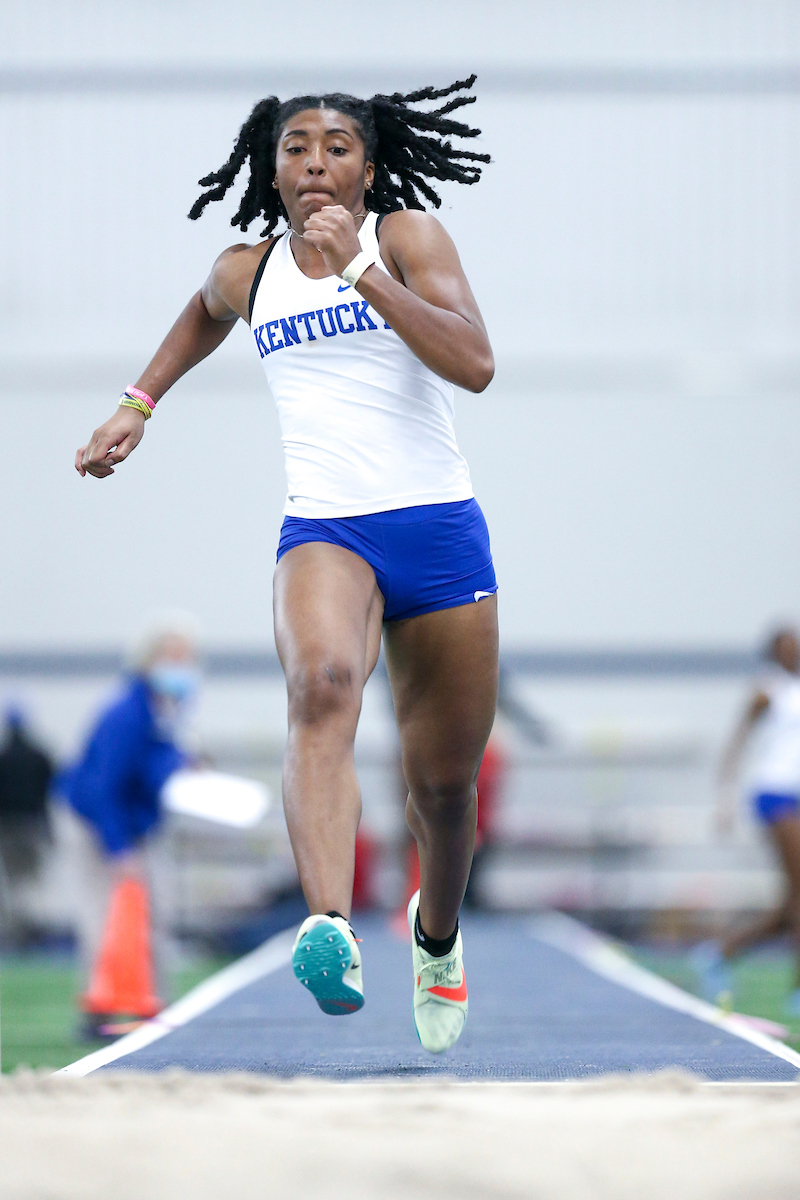 Annika Williams.

Jim Green Track Invitational.

Photo by Grace Bradley | UK Athletics