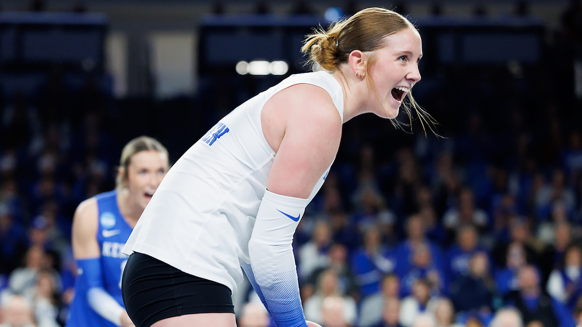 Freshman O'Brien Has Volleyball Cats One Step from Title