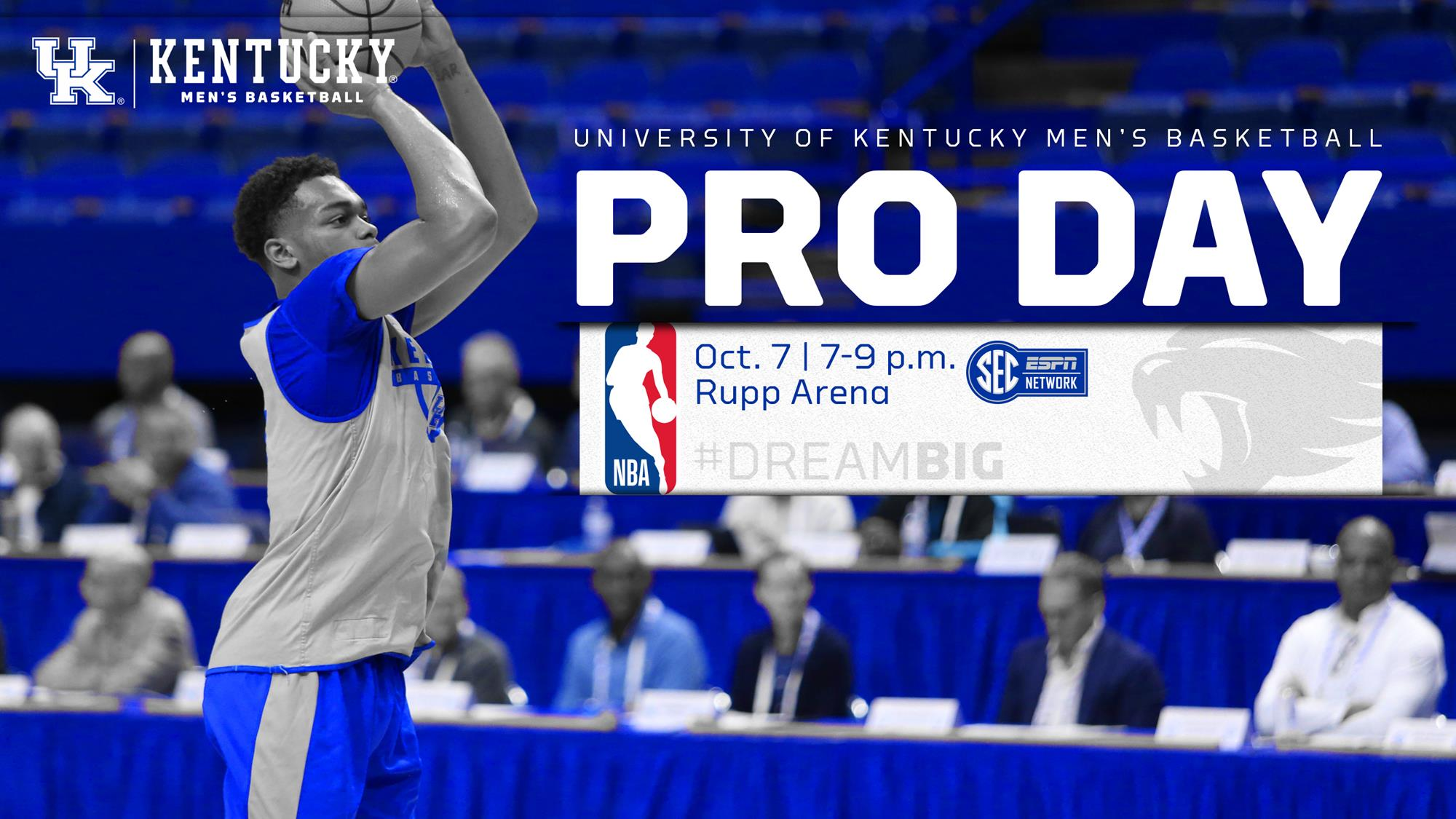 UK Men’s Basketball Pro Day Set for Oct. 7 in Rupp Arena