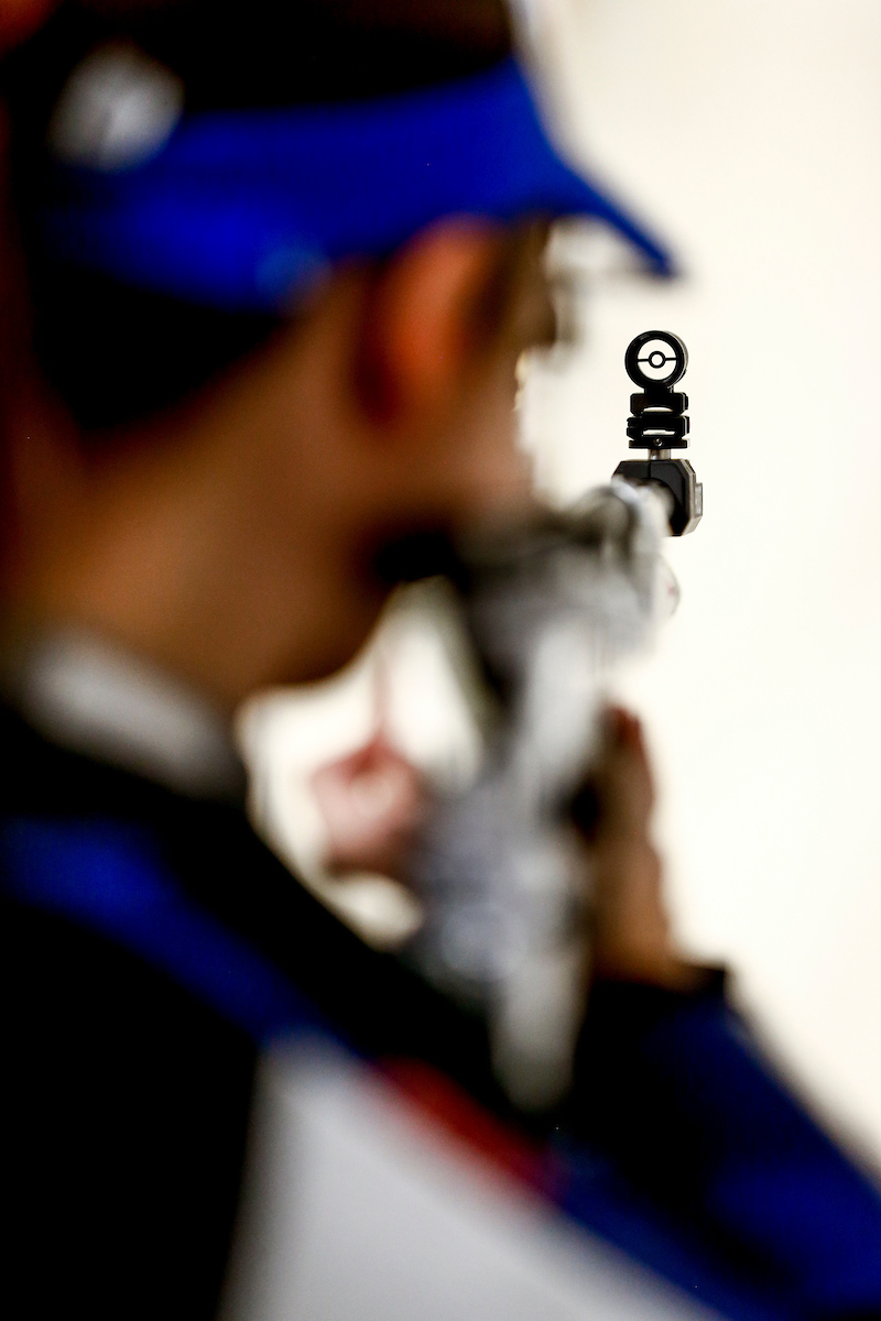 Emmie Sellers. 

Kentucky Rifle vs Ole Miss. 

Photo by Eddie Justice | UK Athletics