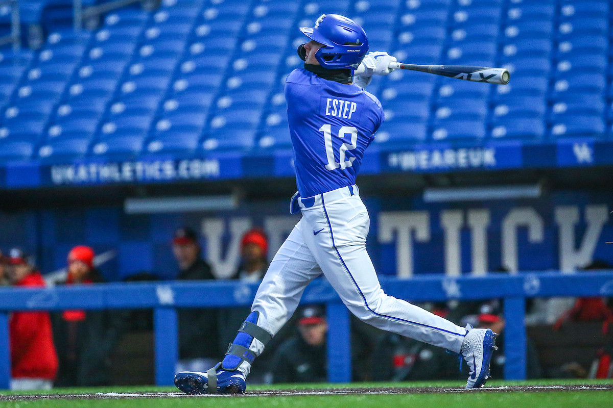Chase Estep.

Kentucky loses to Georgia 2-4.

Photo by Sarah Caputi | UK Athletics