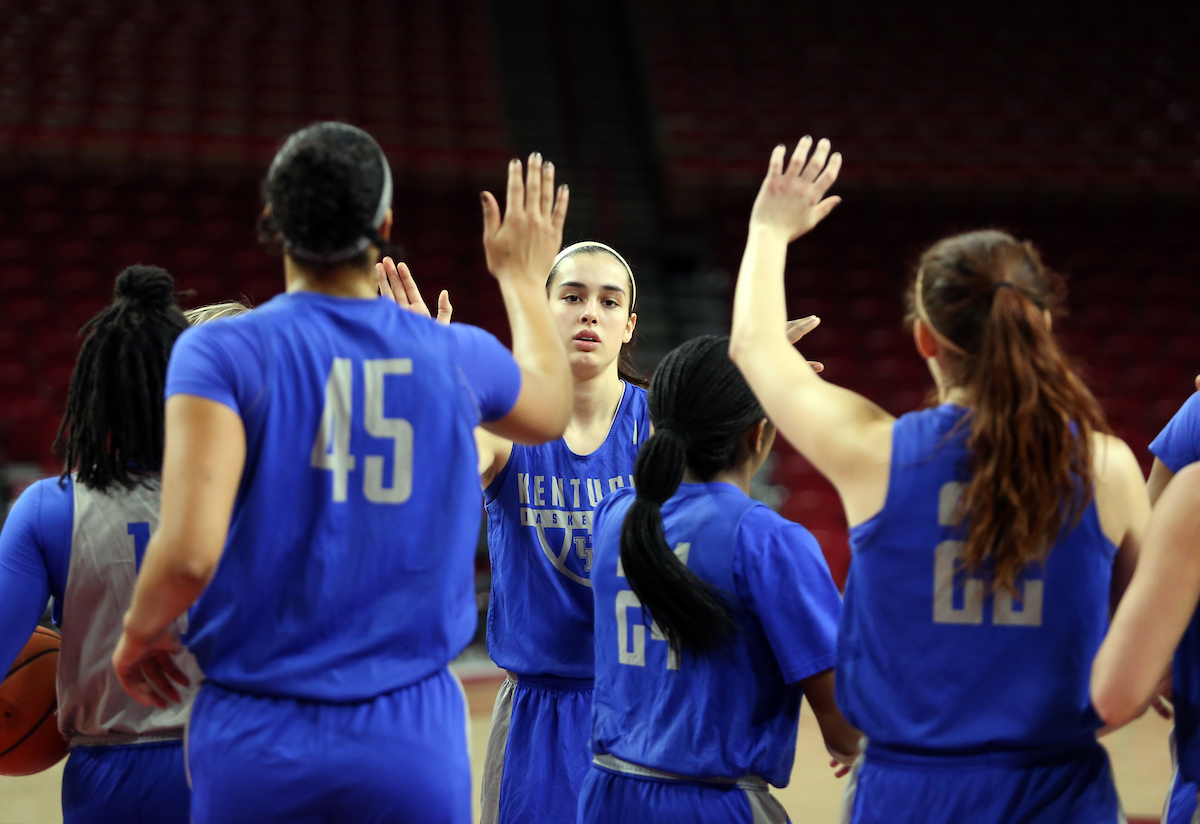 Maci morris

The University of Kentucky women's basketball team practices at Bud Walton Arena on Monday, January 29, 2018.
Photo by Britney Howard | UK Athletics