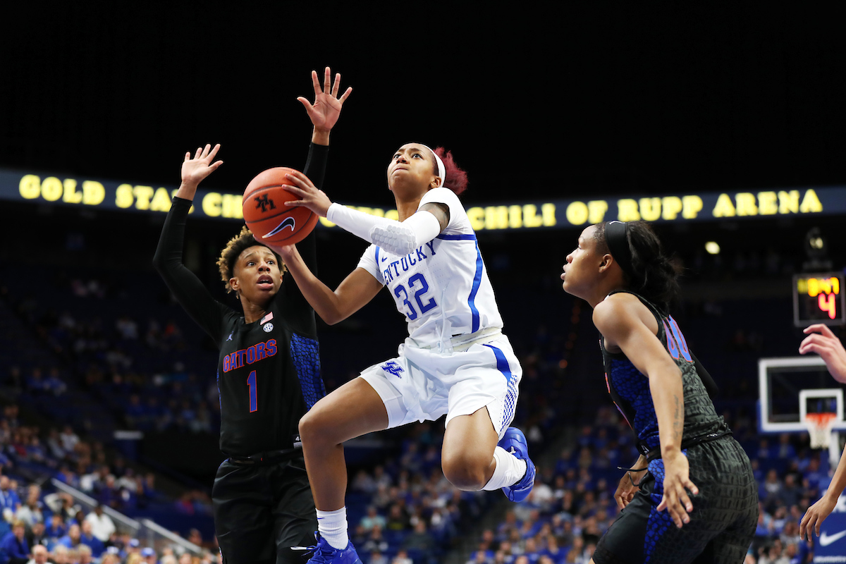 Jaida Roper

The UK Women's Basketball team beat Florida 62-51. 

Photo by Britney Howard | UK Athletics