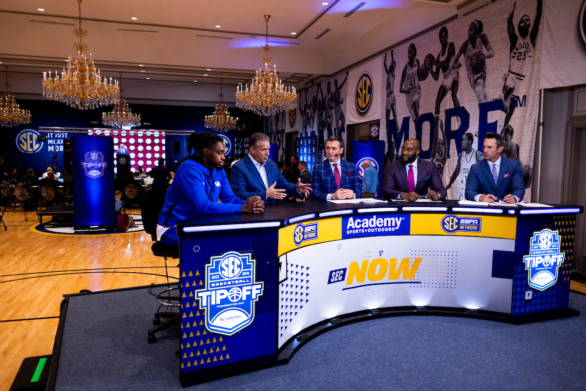 Photo Gallery: Men's Basketball at SEC Media Day
