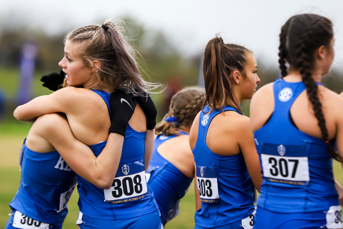 Jenna Schwinghamer. Kentucky Cross Country SEC Championships.