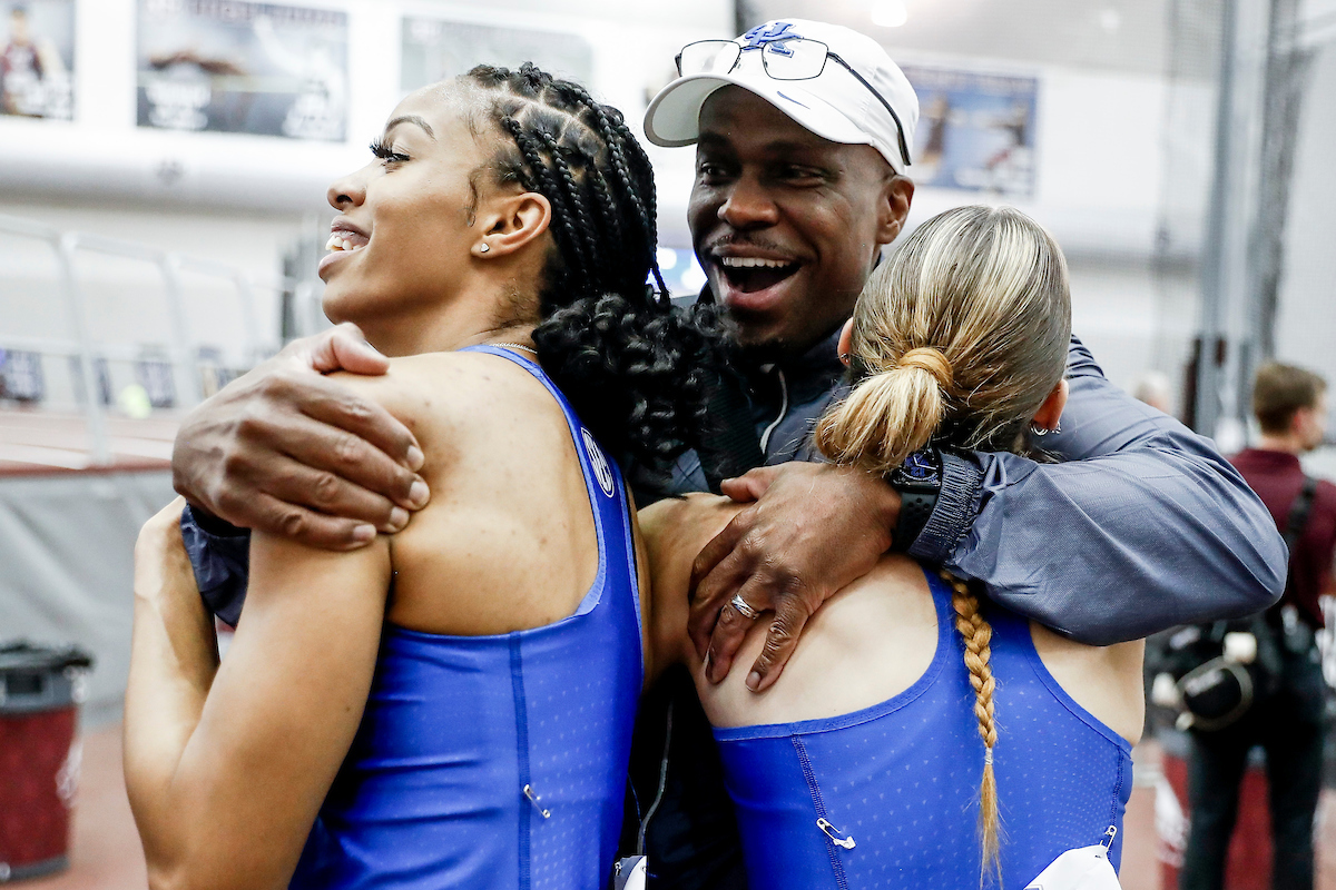 Karimah Davis. Abby Steiner.  Tim Hall.

Day 2. SEC Indoor Championships.

Photos by Chet White | UK Athletics