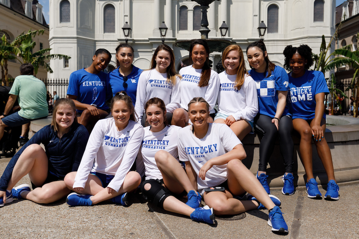 Gymnastics scores 196.225 at SEC Championship.

 
Photo by Elliott Hess | UK Athletics