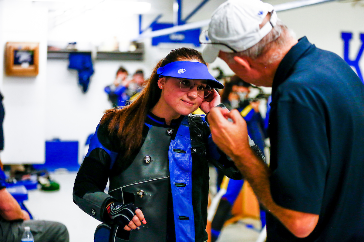 Mary Tucker.

UK Rifle v Akron.

Photo by Hannah Phillips | UK Athletics