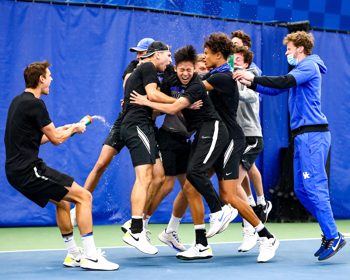 Joshua Lapadat. 

Kentucky defeats South Carolina 4-2. 

Photo by Eddie Justice | UK Athletics