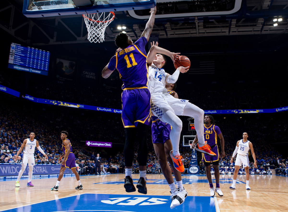 Tyler Herro. 

UK falls to LSU 73-71.


Photo By Barry Westerman | UK Athletics
