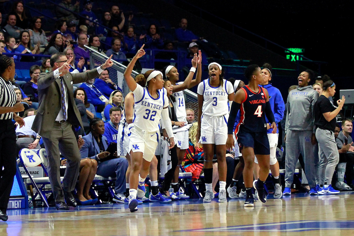 Jaida Roper


Women's Basketball beats Virginia 63-51 at Rupp Arena on Thursday, November 15, 2018.

Photo by Alex Martens