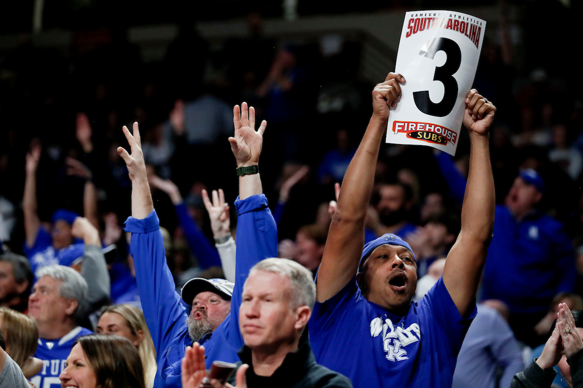 Fans.

Kentucky beat South Carolina 86-76.

Photos by Chet White | UK Athletics